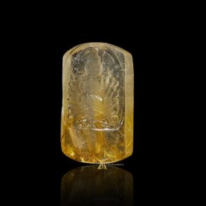 Mặt Phật Thiên Thủ Thiên Nhãn - Tóc vàng bã mía #MTV0189