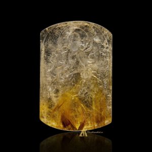 Mặt Phật Phổ Hiền Bồ Tát - Tóc vàng bã mía #MTV0192