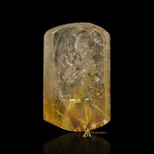 Mặt Phật Phổ Hiền Bồ Tát - Tóc vàng bã mía #MTV0192