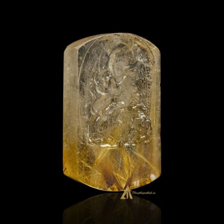 Mặt Phật Phổ Hiền Bồ Tát - Tóc vàng bã mía #MTV0192