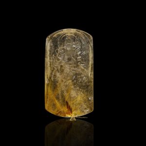 Mặt Phật Phổ Hiền Bồ Tát - Tóc vàng bã mía #MTV0193