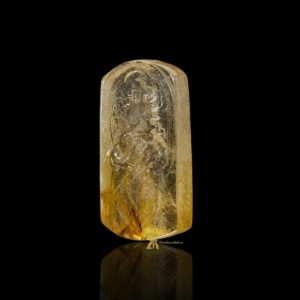 Mặt Phật Phổ Hiền Bồ Tát - Tóc vàng bã mía #MTV0193