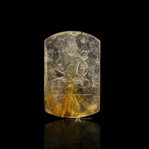 Mặt Phật Hư Không Tạng Bồ Tát - Tóc vàng bã mía #MTV0194