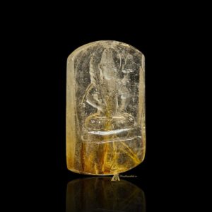 Mặt Phật Hư Không Tạng Bồ Tát - Tóc vàng bã mía #MTV0194