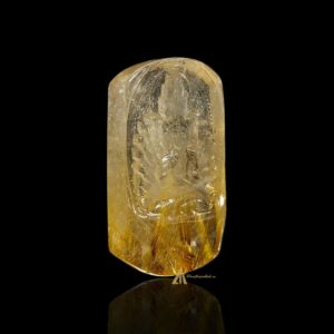 Mặt Phật Thiên Thủ Thiên Nhãn - Tóc vàng bã mía #MTV0195