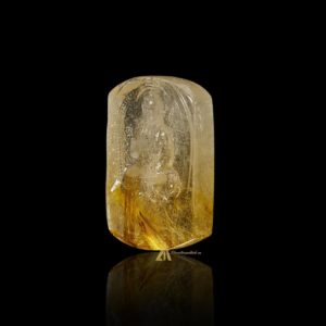 Mặt Phật Như Lai Đại Nhật - Tóc vàng bã mía #MTV0199