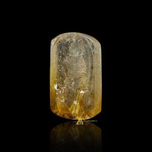 Mặt Phật Bất Động Minh Vương - Tóc vàng bã mía #MTV0200