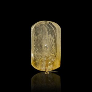 Mặt Phật Thiên Thủ Thiên Nhãn - Tóc vàng bã mía #MTV0203