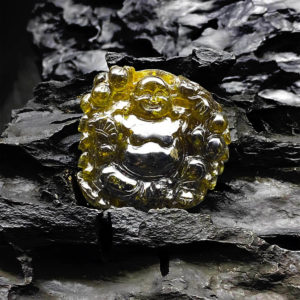 Mặt Phật Di Lặc Tourmaline #MTM0007