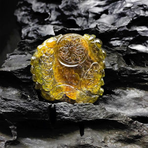 Mặt Phật Di Lặc Tourmaline #MTM0007 1