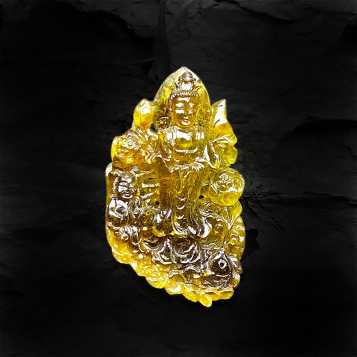 Mặt Quan Thế Âm Bồ Tát Tourmaline #MTM0013