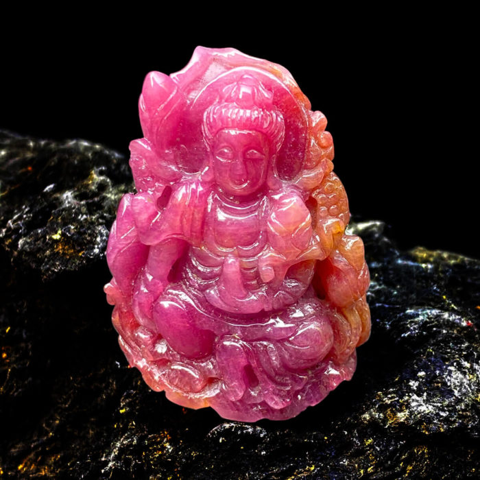 Mặt Quan Thế Âm Bồ Tát Ruby #MRB-252-03