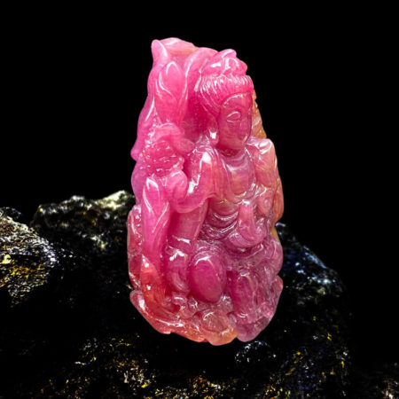 Mặt Quan Thế Âm Bồ Tát Ruby #MRB-252-03 3