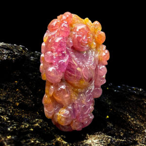 Mặt Phật Di Lặc Ruby #MRB-252-04 1