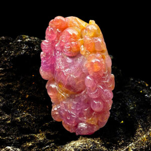 Mặt Phật Di Lặc Ruby #MRB-252-04 2