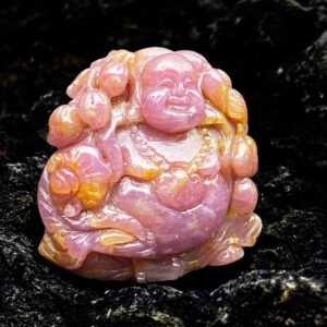 Mặt Phật Di Lặc Ruby #MRB-0309-02 2