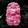 Mặt Phật Di Lặc Ruby #MRB-0321-03 3