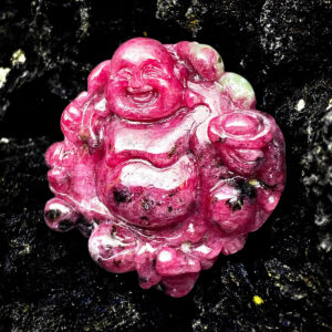 Mặt Phật Di Lặc Ruby #MRB-0321-05 1