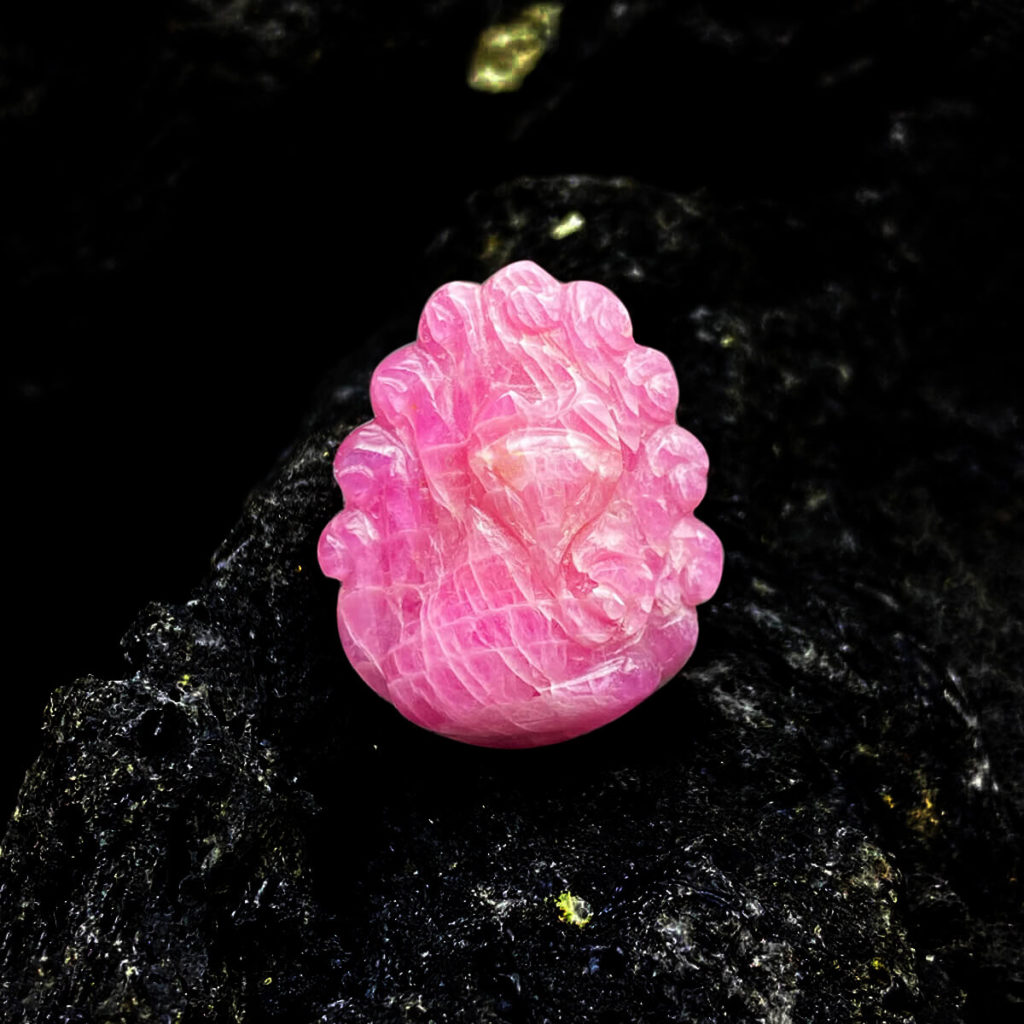 Mặt Hồ Ly Ruby #MRB-0324-15