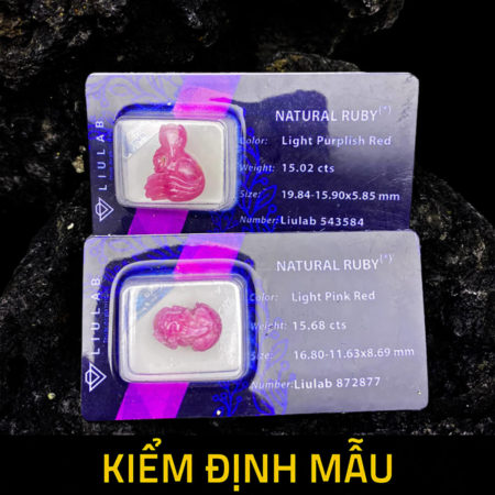 Mặt Hồ Ly Ruby #MRB-0324-18 1