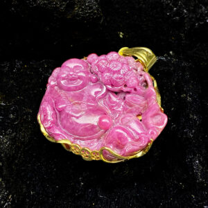 Mặt Phật Di Lặc Ruby Lục Yên #MRBLY-0330-04 2