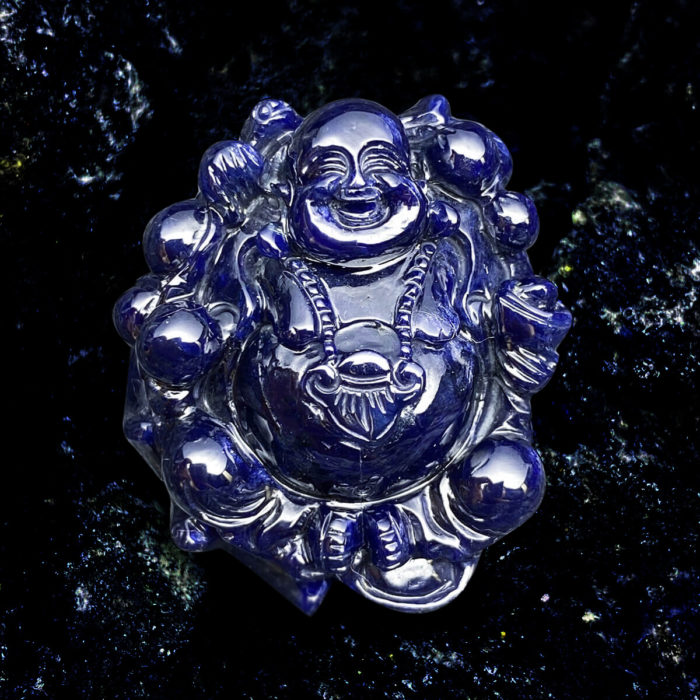 Mặt Phật Di Lặc Sapphire #MSP-0310-01