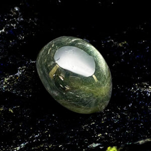 Mặt Nhẫn Đá Sapphire Xanh Chuối #MSP-0321-02 1