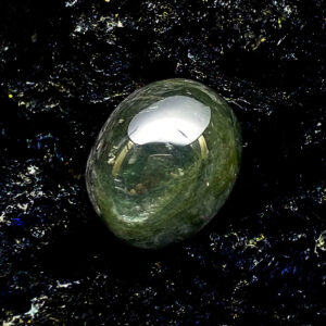 Mặt Nhẫn Đá Sapphire Xanh Chuối #MSP-0321-02 2