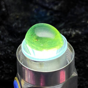 Mặt Nhẫn Đá Sapphire Xanh Chuối #MSP-0321-02 4