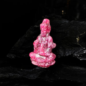Mặt Quan Thế Âm Bồ Tát Ruby Tự Nhiên #MRB-0404-02 2