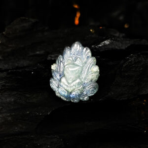 Mặt Hồ Ly Đá Sapphire Tự Nhiên #MSP-0404-01 1