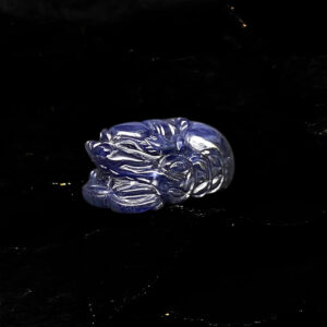 Mặt Tỳ Hưu Đá Sapphire Tự Nhiên #MSP-0406-02 1