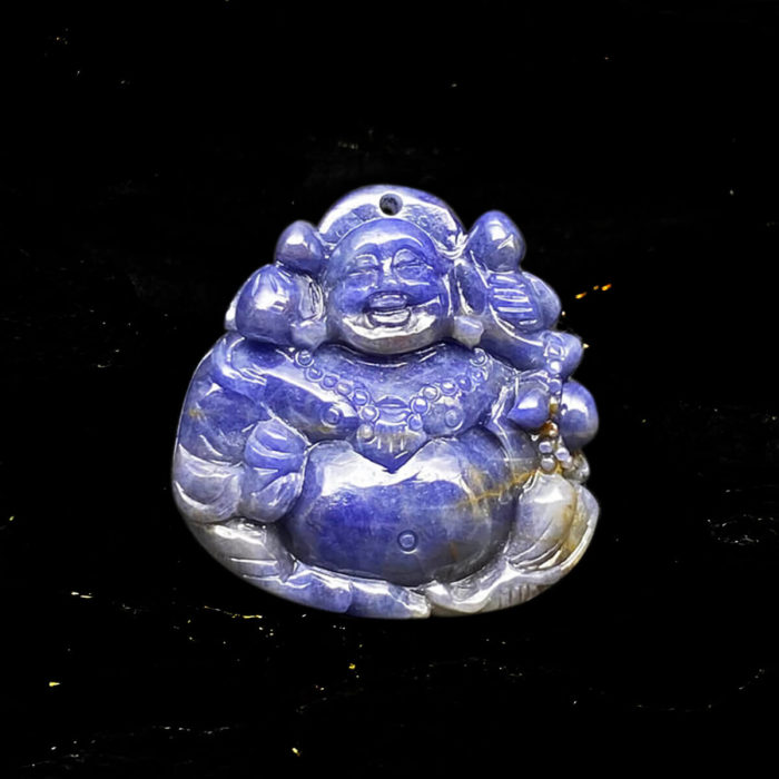 Mặt Phật Di Lặc Sapphire Tự Nhiên #MSP-0406-06