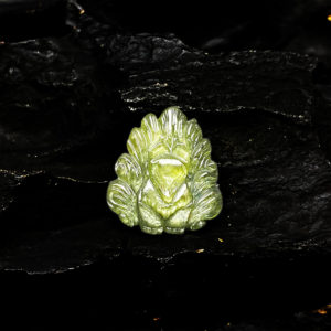 Mặt Hồ Ly Đá Sapphire Tự Nhiên #MSP-0406-09