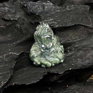 Mặt Hồ Ly Đá Sapphire Tự Nhiên #MSP-0406-10 1