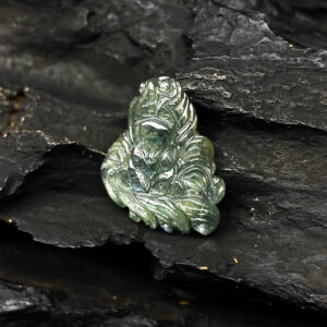 Mặt Hồ Ly Đá Sapphire Tự Nhiên #MSP-0406-10 2