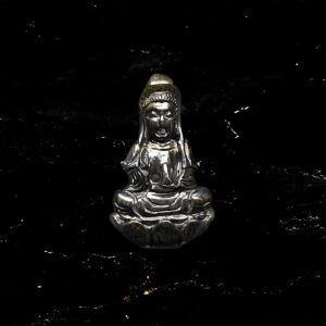 Mặt Quan Thế Âm Bồ Tát Sapphire Đen #MSPD-0406-02