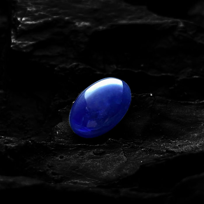 Mặt Nhẫn Đá Sapphire Thiên Nhiên #MSP-0519-03