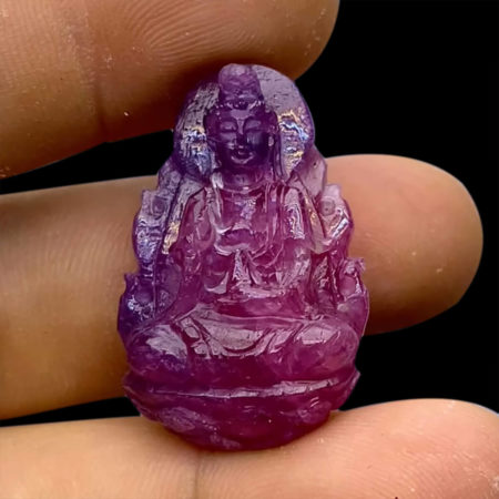 Mặt Quan Thế Âm Bồ Tát Ruby #MRB-0801-01