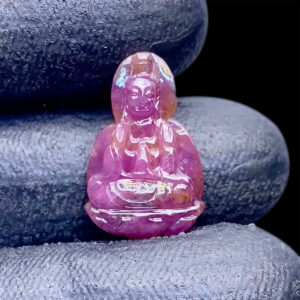 Mặt Quan Thế Âm Bồ Tát Ruby #MRB-0808-01