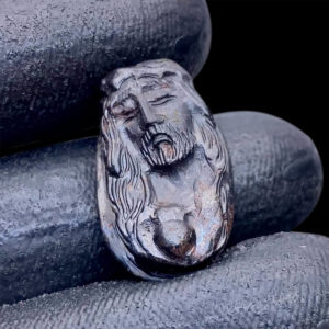 Mặt Chúa Giê Su Sapphire Đen #MSP-0807-01