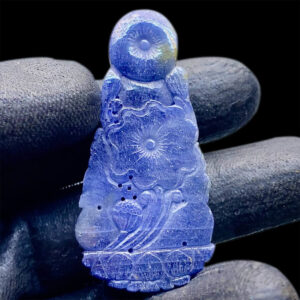 Mặt Quan Thế Âm Bồ Tát Sapphire Yên Bái #MSP-0811-02 1