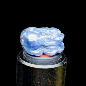 Mặt Nhẫn Tỳ Hưu Đá Sapphire Lục Yên #MSP-0820-10 1