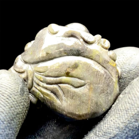 Mặt Phật Di Lặc Sapphire Xám Sao - Tự Nhiên #MSP-0825-01 1