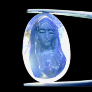 Mặt Đức Mẹ Maria Sapphire Xanh Hero - Yên Bái #MSP-0825-05 1