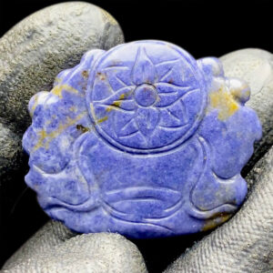 Mặt Phật Di Lặc Sapphire Xanh Hero #MSP-0826-09 1