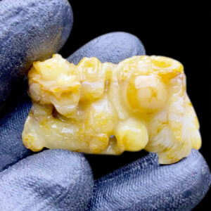 Mặt Rồng Phun Châu Sapphire Vàng Lục Yên #MSP-0826-12