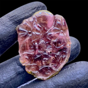 Mặt Quan Thế Âm Bồ Tát Tourmaline Lục Yên #MTM-0807-02 1