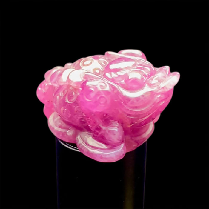 Mặt Dây Chuyền Cụ Thiềm thừ Ruby Thái #MRB-0903-01