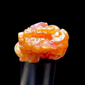 Mặt Dây Chuyền Cụ Tỳ Hưu Ruby Cộng Sinh Sapphire Lục Yên #MRB-0903-04 1